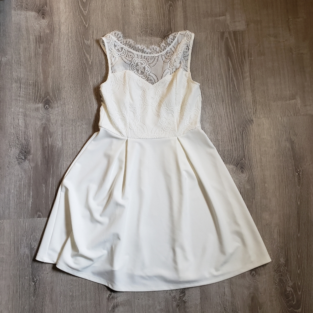 White Francesca's Dress